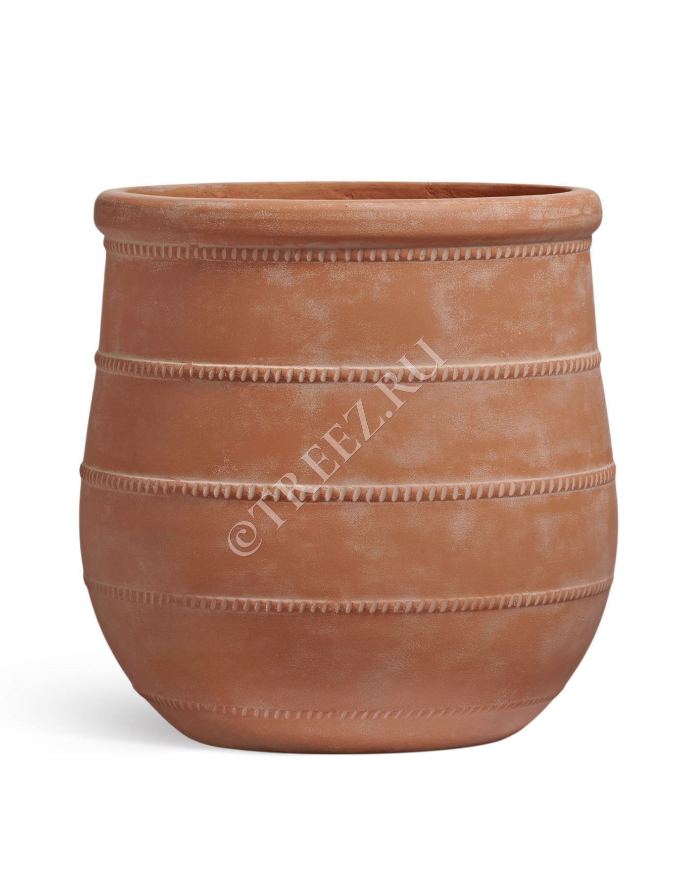 Кашпо TREEZ ERGO - Italica - Высокая чаша - Терракот 41.33-23-24-122 ...