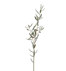 Ветвь оливы большая интерьерная с плодами (серия Prime)