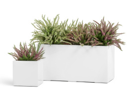 Сет № 136 - Композиция с вереском в кашпо Treez Effectory Gloss