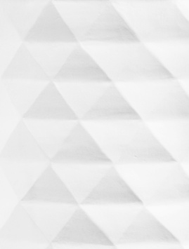 Кашпо TREEZ ERGO - Diamond - Округлая чаша - Белый камень