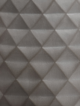 Кашпо TREEZ ERGO - Diamond - Чаша-конус - Мокко