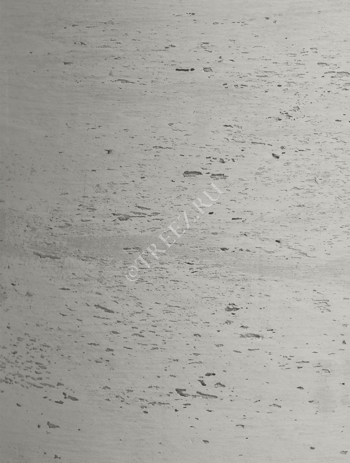 Кашпо TREEZ ERGO - Concrete - Низкий цилиндр - Светло-серый бетон фото