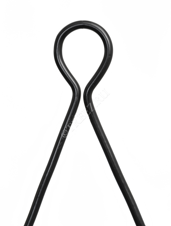 Кашпо TREEZ Effectory - Beton - Полусфера подвесная - Тёмно-серый бетон фото