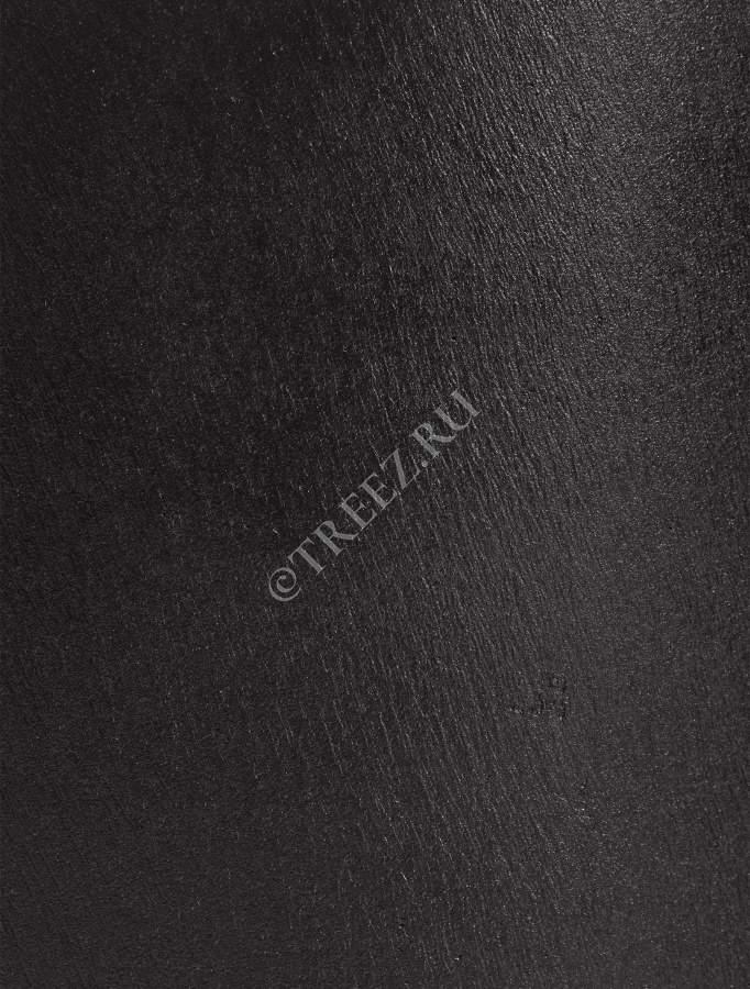 Кашпо TREEZ ERGO - Hard Rock - Цилиндрическая чаша на колёсиках - Антрацит фото