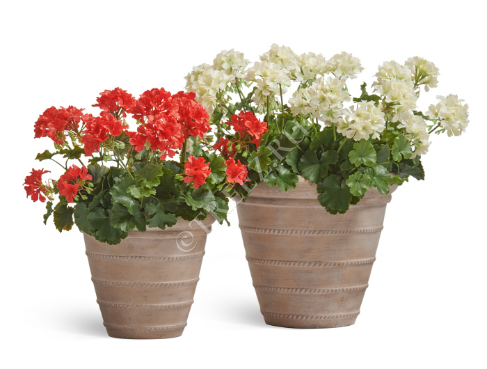 Кашпо TREEZ ERGO - Italica - Классический конус - Капучино фото