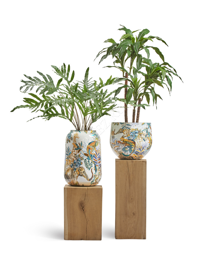 Кашпо TREEZ Effectory - Savage Garden - Чаша - Wild фото