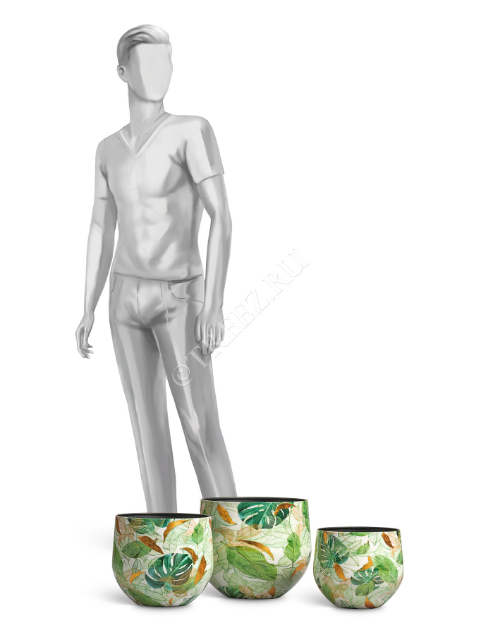 Кашпо TREEZ Effectory - Savage Garden - Чаша - Botanical фото