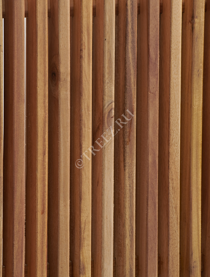 Кашпо TREEZ Effectory - Timberline - Низкий дивайдер - Тёмное дерево фото