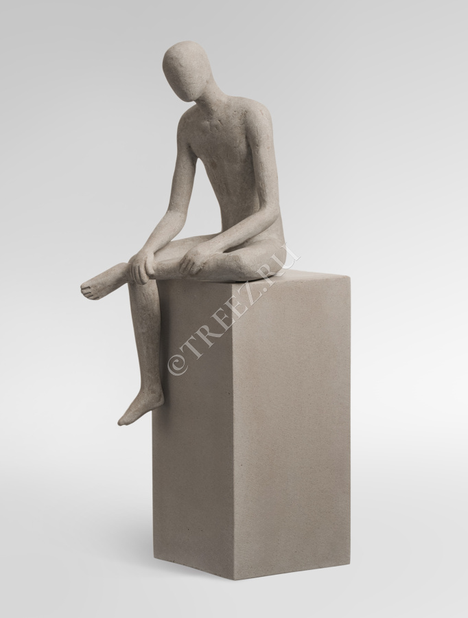 Скульптура TREEZ Effectory - Philosopher's Stone - Спокойствие - Белый песок фото