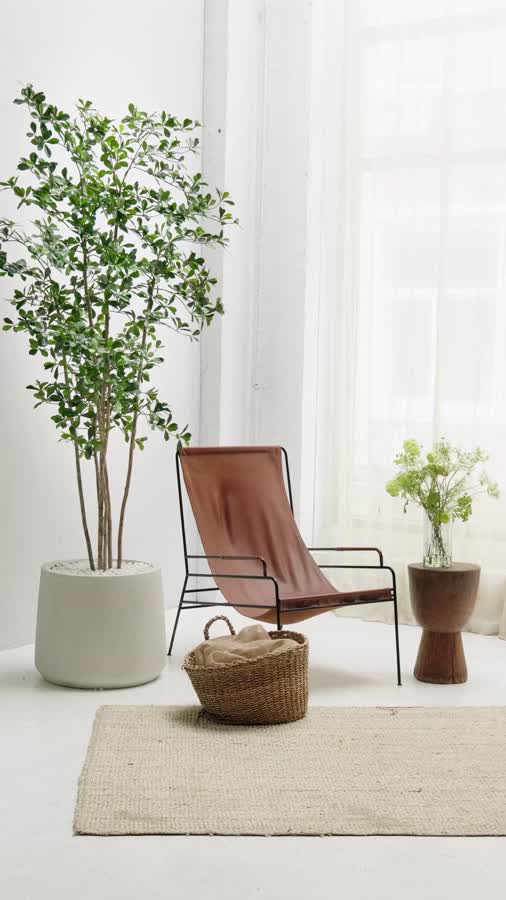 Кашпо TREEZ ERGO - Fine Rock - Чаша Cone - Белый камень фото