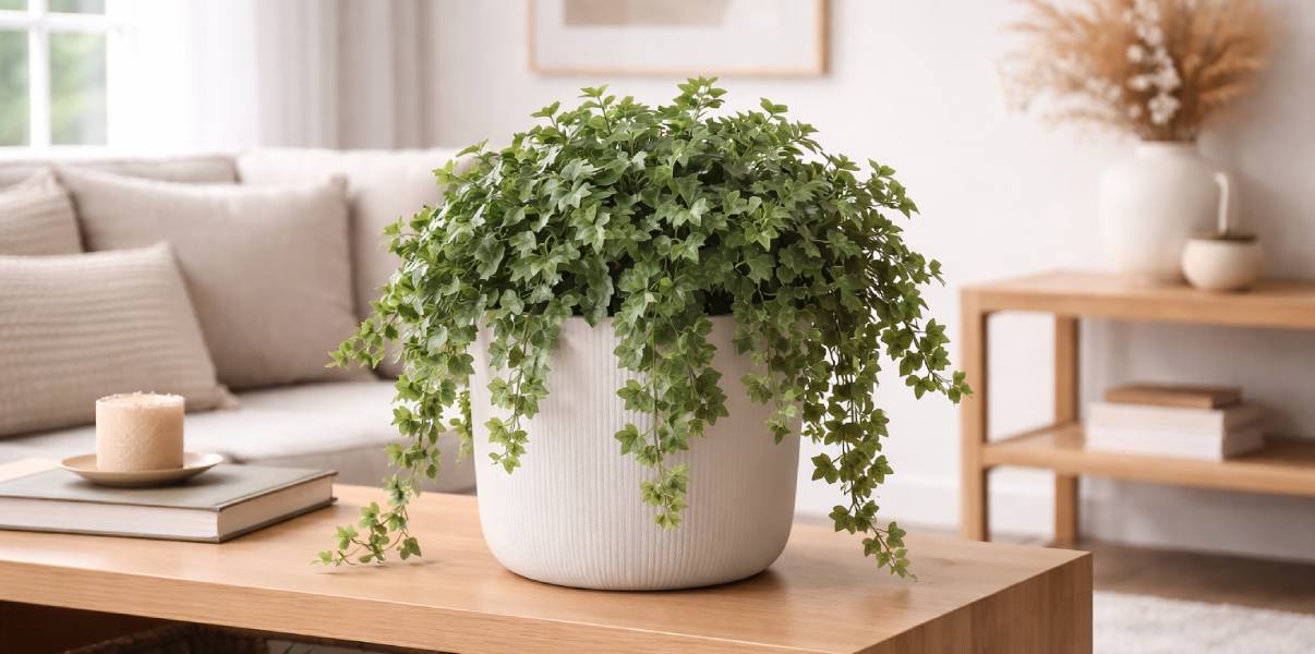 Искусственный плющ: природная красота круглый год