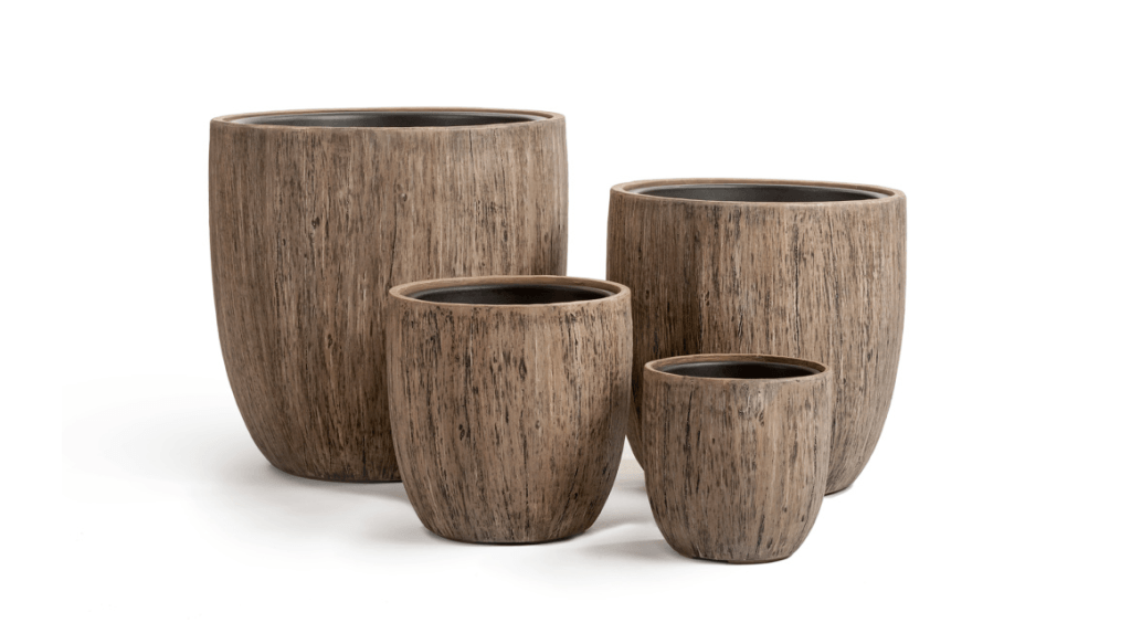  кашпо TREEZ Effectory Wood